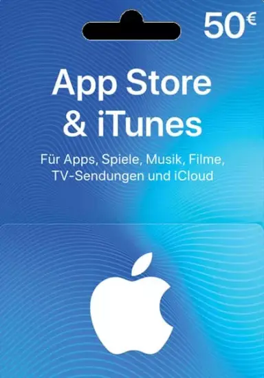 Apple iTunes Saksamaa 50 EUR Kinkekaart cover image